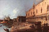 Canaletto Famous Paintings - Doge Palace